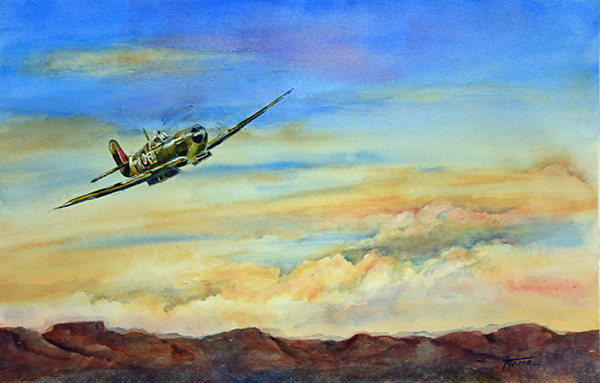 Spitfire Departure
