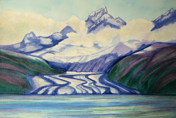 Marjorie Glacier in Alaska