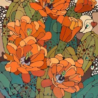 mary valesano claret cup bloom tangled