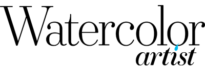 watercolor artist logo